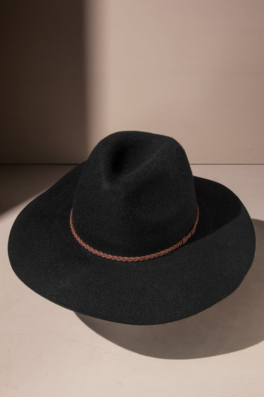 Wide Brim Panama Hat