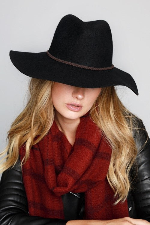 Wide Brim Panama Hat