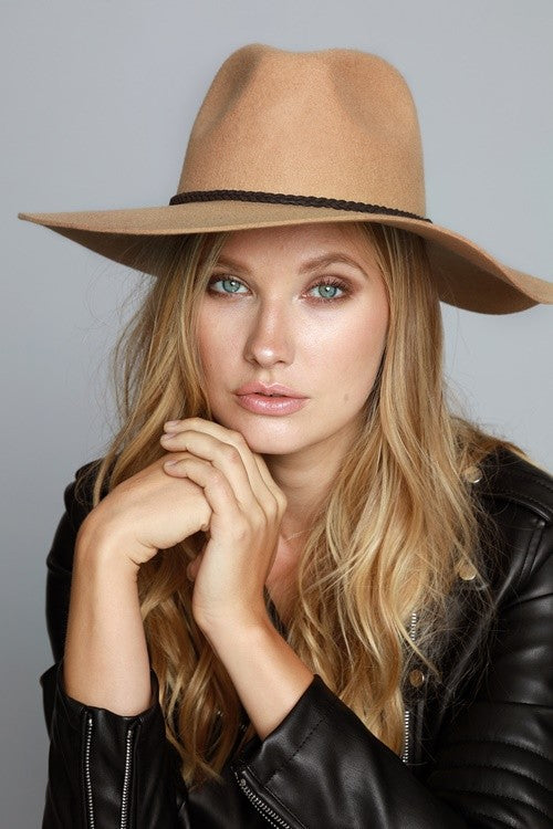 Wide Brim Panama Hat