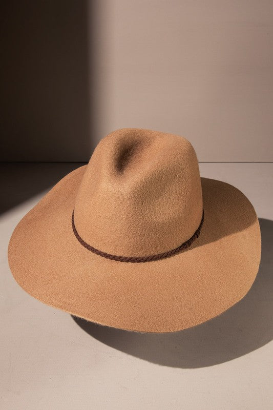 Wide Brim Panama Hat