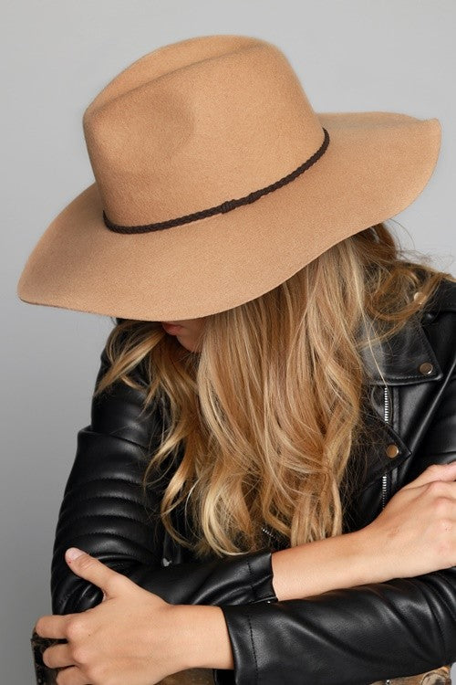 Wide Brim Panama Hat